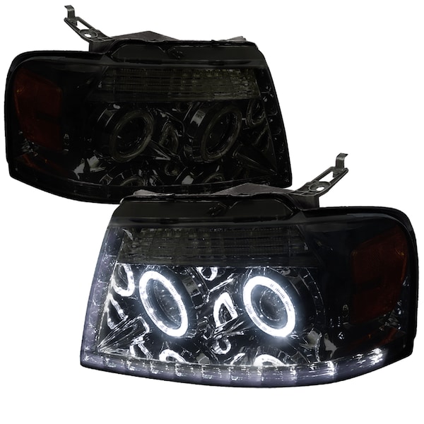 Spec-D Tuning 04-08 Ford F150 04-08 Ford F150 R8 Projector Hdlght, 2LHP-F15004G-8-RS 2LHP-F15004G-8-RS - main